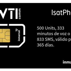 IsatPhone Prepaid Service – 500 Units